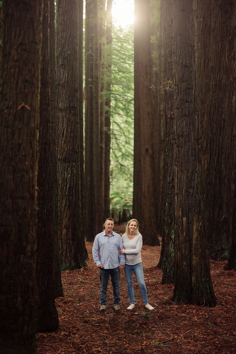 Family portraits at the Redwoods - Paul Benjamin Photography