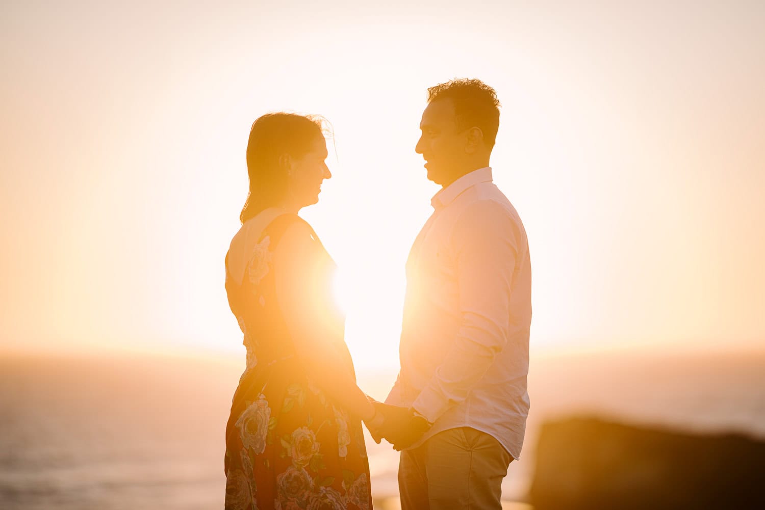 Sunset portrait in Victoria