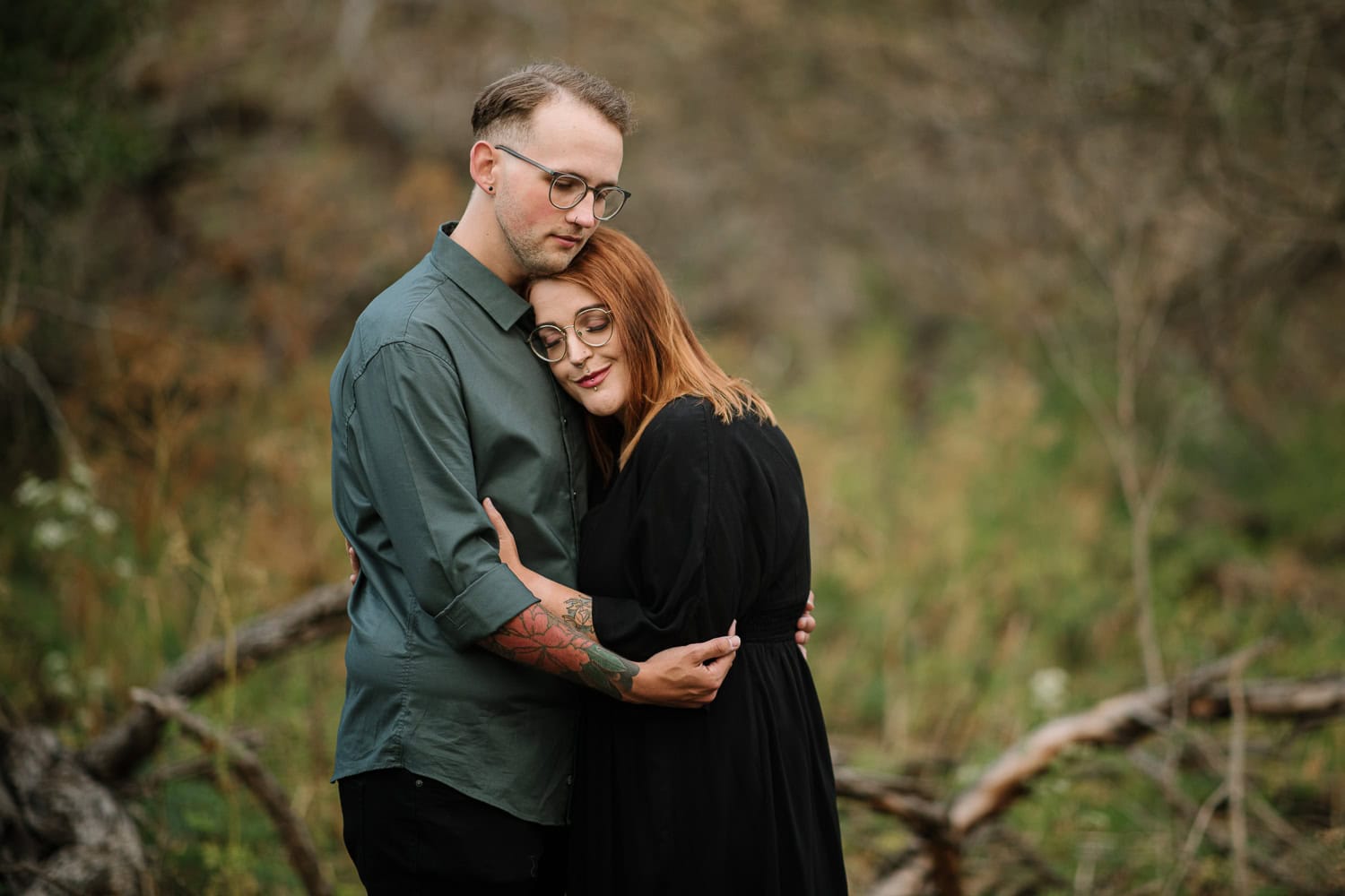 Tower hill engagement session