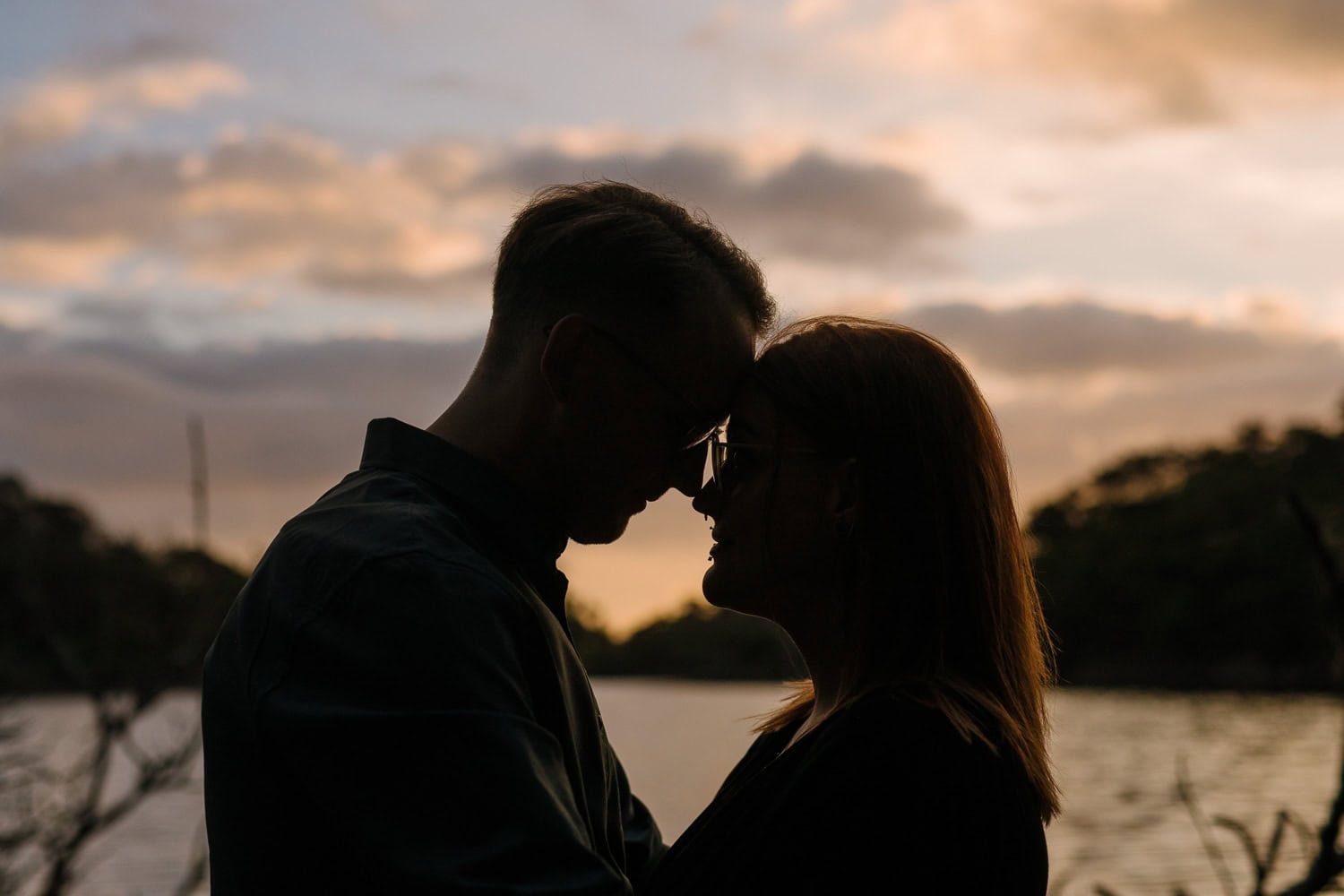 Tower hill portraits at sunset